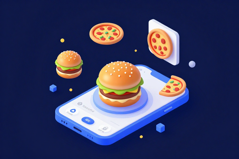 餐饮外卖APP开发技术架构示意图