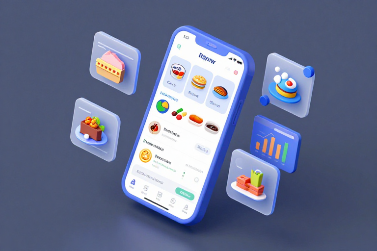 餐饮外卖小程序技术架构示意图