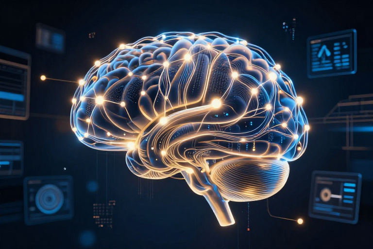 AI企业数字化大脑系统架构可视化