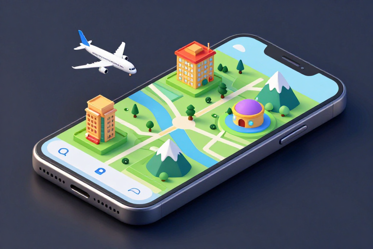 智慧旅游APP开发技术架构示意图
