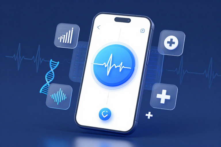 智慧医疗APP技术架构可视化